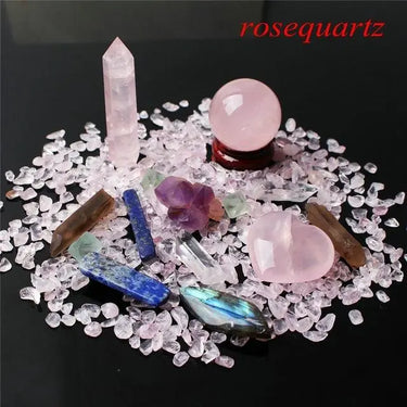 Mixed Reiki Healing Natural Crystals-Your Soul Place